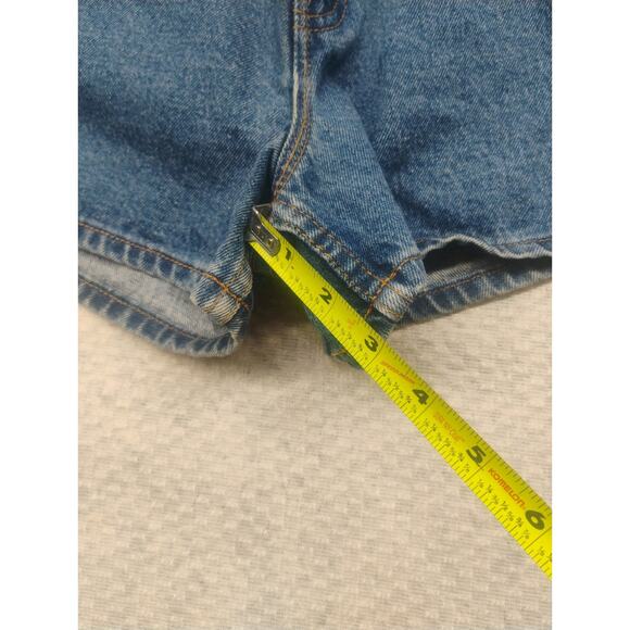 Vintage Jordache Mini Jorts Size 9/10 High Waisted Mom Daisy Dukes Y2k Short Fit - Picture 10 of 11